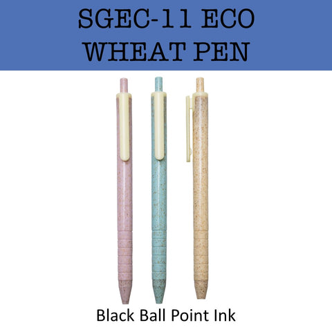 eco wheat promotional pen corporate gifts door gift