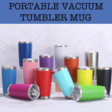 Portable Vacuum Tumbler Mug