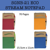 eco friendly stream notepad notebook corporate gifts door gift
