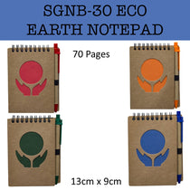 eco friendly earth notepad notebook corporate gifts door gift