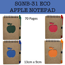 eco friendly apple notepad notebook corporate gifts door gift