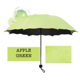 green mini anti uv umbrella corporate gift
